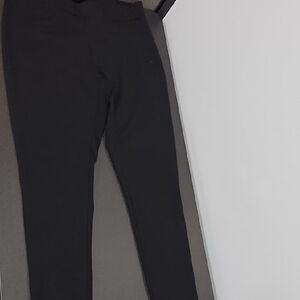 Per Se black stretch pull on pants  1X